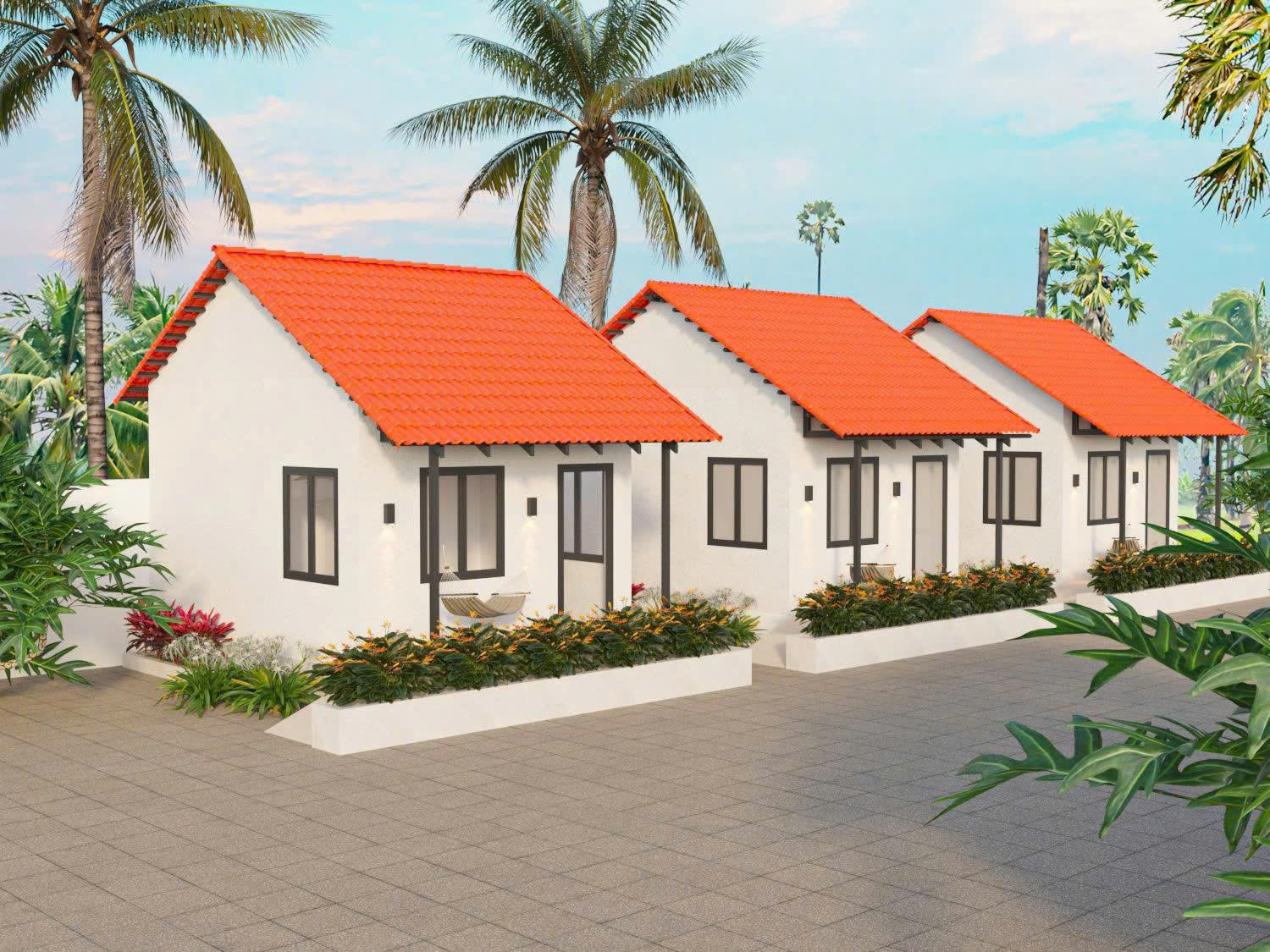 Homesstay nhà lắp ghép đúc sẵn